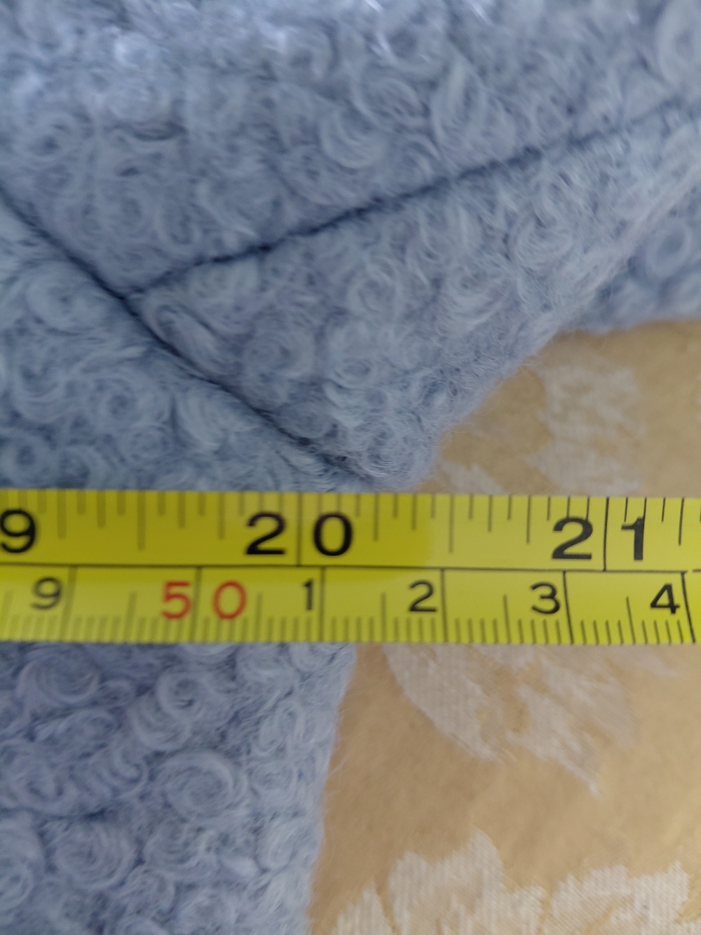 ​NWT Below Zero by Rothschild Light Blue Boucle Faux Wool Jacket Coat Size M - Picture 14 of 16